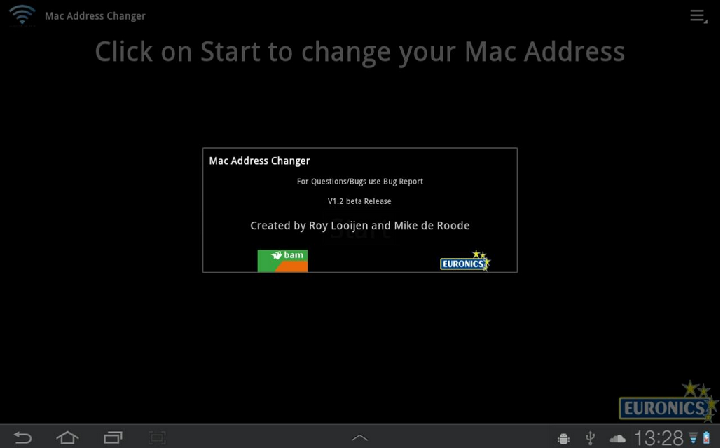 change mac address using terminal emulator